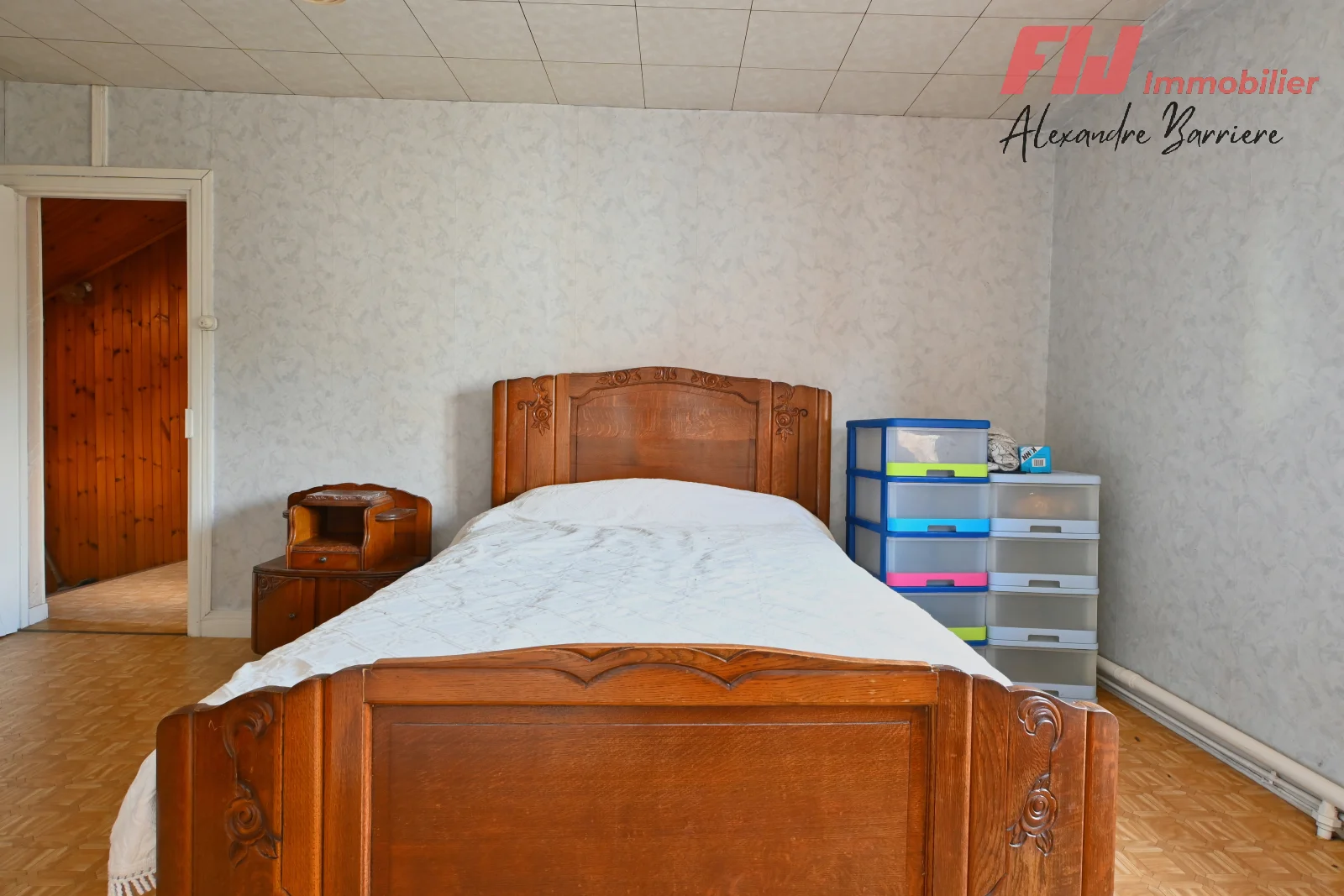 Chambre maison à vendre Aubigny-en-Artois 120m² à rénover